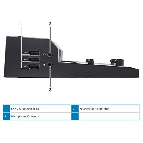 델 Dell PR03X E/Port II USB 3.0 Advanced Port Replicator