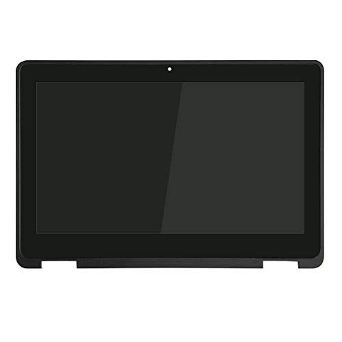 델 New Replacement for Dell Chromebook 11 3100 2 in 1 LCD Touch Screen w/Bezel Assembly 9MH3J HD 1360x768 11.6 inch
