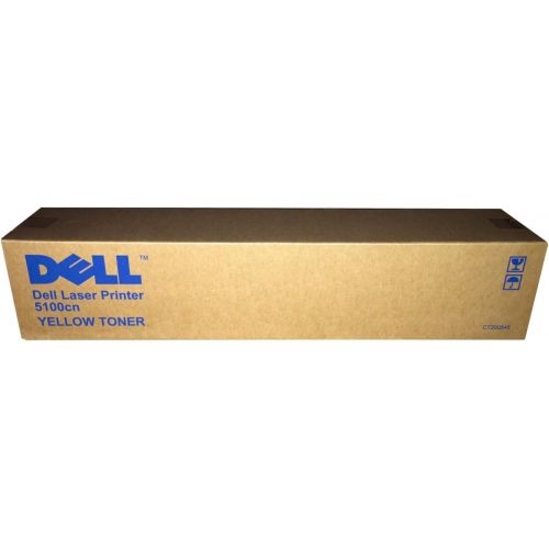델 Dell HG308 5100CN Laser Toner Cartridge (Yellow) in Retail Packaging