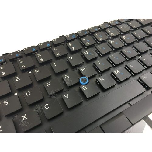 델 Dell Latitude E5450 E5470 E5480 E7450 E7470 E7480 Backlit Keyboard Dual Point D19TR 0D19TR