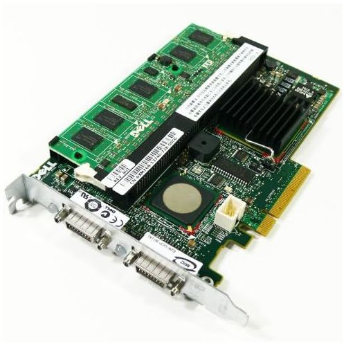 델 Dell 0XM768 Perc 5E PCI Express SAS RAID Controller Card