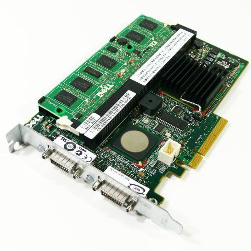 델 Dell 0XM768 Perc 5E PCI Express SAS RAID Controller Card