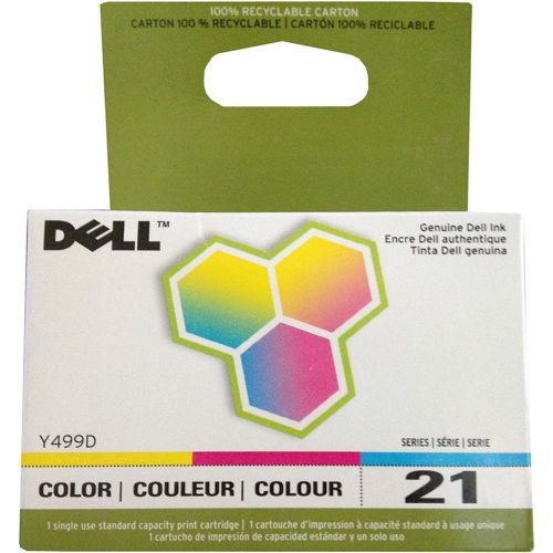 델 Dell Y499D 21 Standard Capacity Color Ink Cartridge for V313w/V515w/P513w/V715w/P713w