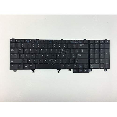 델 New Genuine Dell Latitude E6520 US Backlit Keyboard 0564JN 564JN
