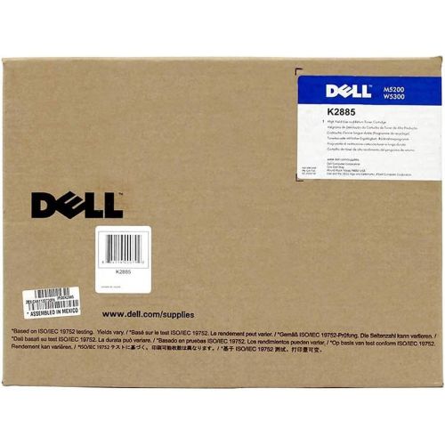 델 Dell K2885 Black Toner Cartridge W5300n Laser Printer