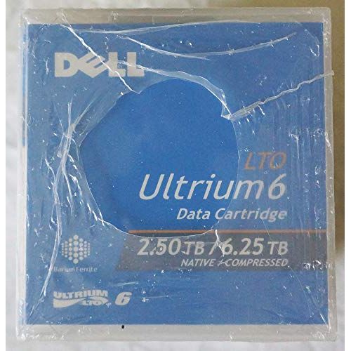 델 Dell Lto 6 Tape 2.5tb/6.25tb, Dell Lto 6 Ultrium, Part # 342 5450/ 3w22t