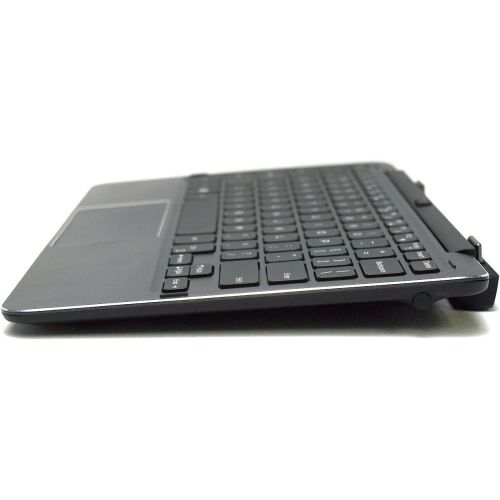 델 Aquamoon Trading New FWV30 Genuine OEM Dell Latitude 11 5175 5175 Tablet Full Back Lit Keyboard Docking Station W/Stylus Portable Internal Battery Mobile Workstation Model K12M