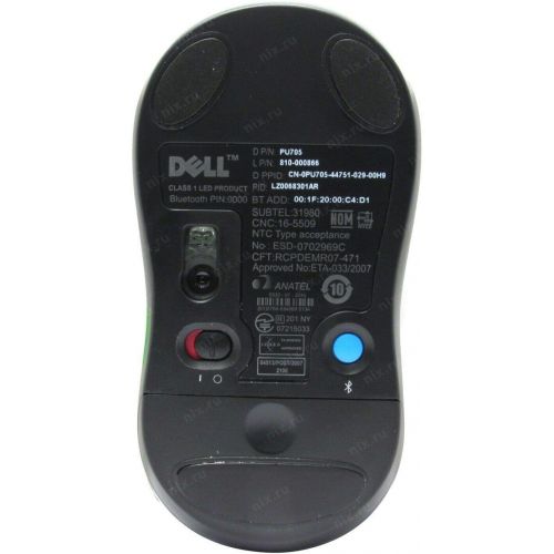 델 Dell PU705 Wireless Mouse with Bluetooth 2.0