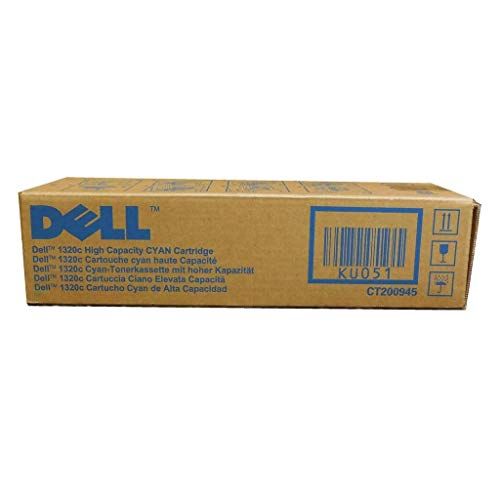 델 Dell 1320C High Yield Cyan Toner (2000 Yield) (Orginal OEM# 310 9060) Geniune Orginal OEM Toner