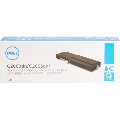 델 Dell V1620 Toner Cartridge C2660dn/C2665dnf Color Laser Printer,Cyan