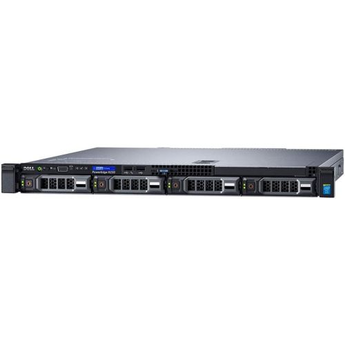 델 Dell PowerEdge R230 Rack Server, Rail Kit, Windows 2016 STD OS, Intel Xeon E3 1230 v6 Quad Core 3.5GHz 8MB, 32GB DDR4 RAM, 8TB Storage, RAID, Single PSU