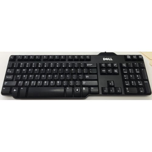 델 Dell OEM Genuine USB 104 key Black Wired Keyboard (RH659 L100 SK 8115)