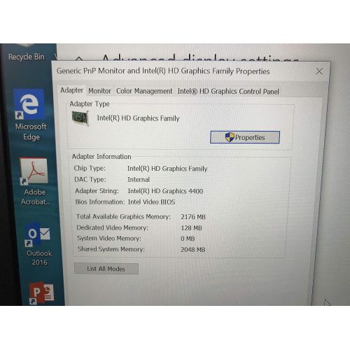 델 Dell Latitude E7440 14 LED Ultrabook Intel Core i7 i7 4600U 8GB RAM 256GB SSD