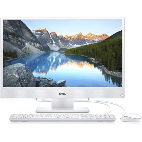 델 2019 Dell Inspiron All in One Desktop Computer, AMD A9 9425 Up to 3.7GHz, 8GB DDR4 RAM, 1TB HDD, 23.8 FHD Touchscreen, AC WiFi, Bluetooth 4.1, USB 3.1, HDMI, White, Windows 10 Home
