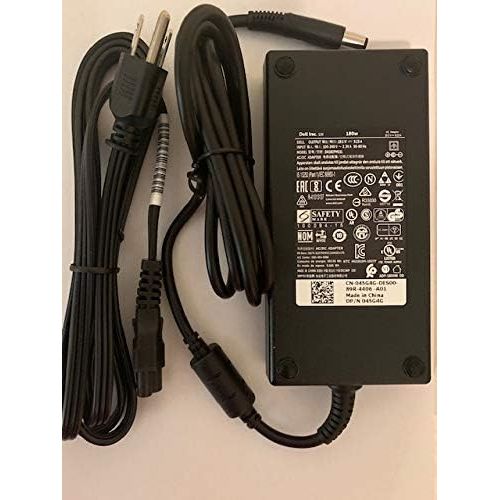 델 Dell 180W AC Adapter for Precision 7520, Alienware 15 R4, Alienware 17 R5, G7 15 (7588), G3 15 (3579) G3 17 (3779), G5 15 (5587), Inspiron 15 7000 Series (7577), Alienware M15, NDF