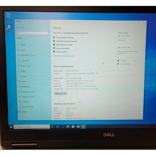 델 Dell Precision 7740 17.3 Mobile Workstation Intel Core i7 9850H 16GB RAM 512GB SSD