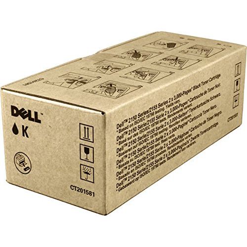 델 Dell 2150/2155 Black (899WG)6K Yield Dual Pack