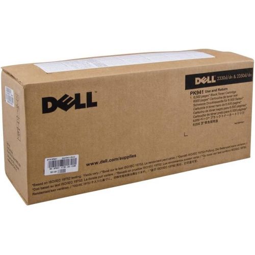 델 Genuine Dell 6,000 Page High Capacity Toner for Dell 2330d, 2330dn Printer 330 2667, 330 2666, 330 2650, 330 2649 (RR700, DM253) Black