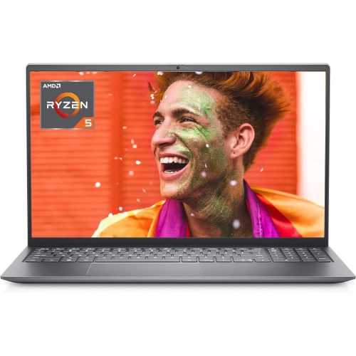 델 Dell Inspiron 15 5515, 15.6 inch FHD Touchscreen Laptop AMD Ryzen 5 5500U, 8GB DDR4 RAM, 256GB SSD, AMD Radeon Graphics, Windows 10 Home Platinum Silver