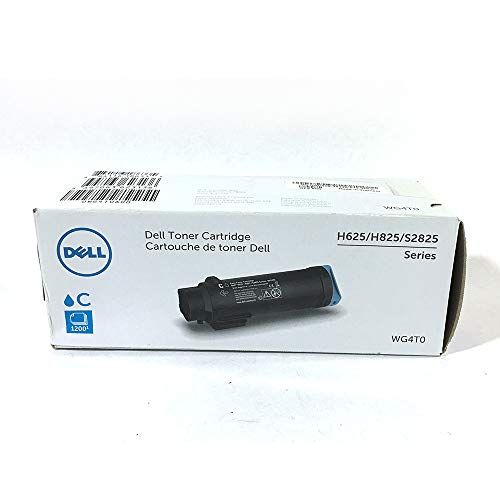 델 Dell WG4T0 Cyan Toner Cartridge for H625, H825, S2825, 1 Size