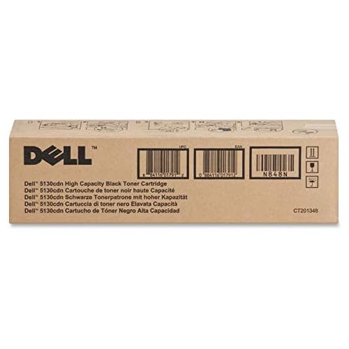 델 Dell N848N Black Toner Cartridge 5130cdn Color Laser Printer