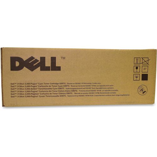 델 Dell Computer G907C Cyan Toner Cartridge 3130cn/3130cnd Laser Printers