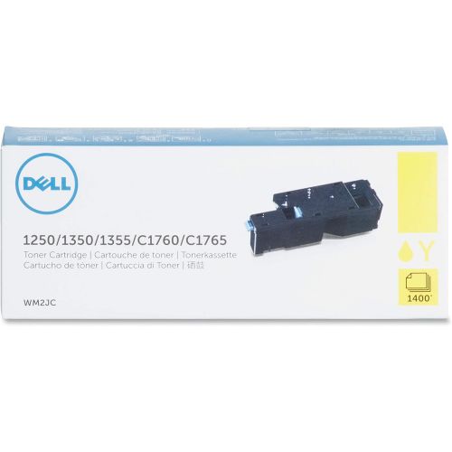 델 Dell WM2JC Yellow Toner Cartridge 1250c/1350cnw/1355cn/1355cnw/C1760nw/C1765nf/C1765nfw Color Printers