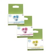 Dell Series 31 Ink Cartridges in Retail Packaging (1 Cyan, 1 Magenta, 1 Yellow)