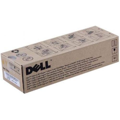 델 Dell PN124 Yellow Toner Cartridge 1320c Color Laser Printer