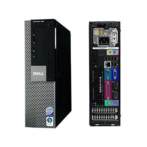 델 Dell Optiplex 960 Windows Pro (32 bit) 4GB DVDRW Core 2 Duo 3 GHz 160GB HD Radeon HD 3450 SFF