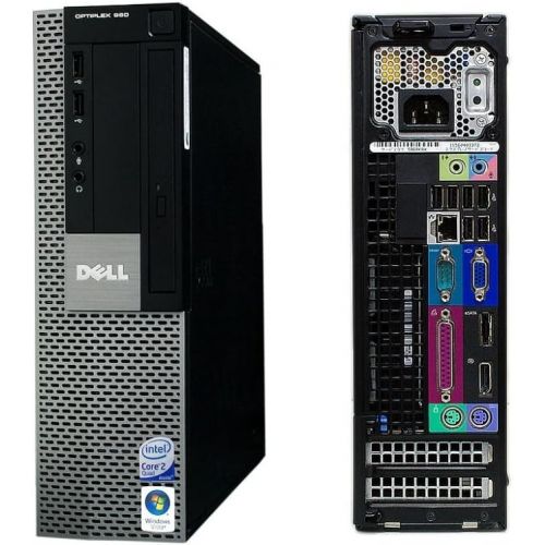 델 Dell Optiplex 960 Windows Pro (32 bit) 4GB DVDRW Core 2 Duo 3 GHz 160GB HD Radeon HD 3450 SFF