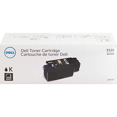 델 593BBJX DPV4T/H3M8P Genuine Dell Toner Cartridge, 2000 Page Yield, Black