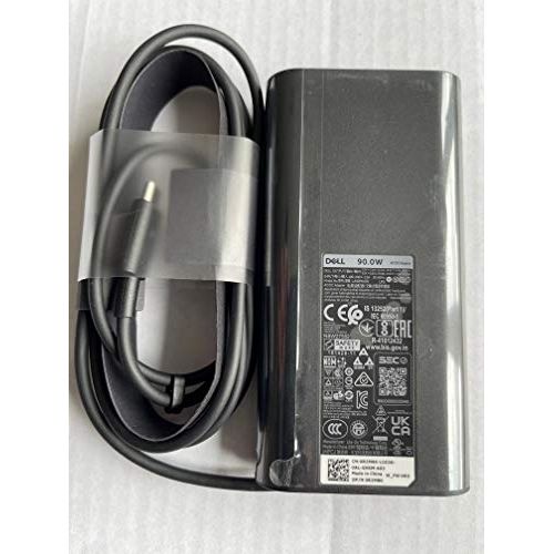 델 New Replacement Dell 90W USB C R2M8K 0R2M8K AC Adapter for Dell Latitude 5310 2 in 1, Latitude 5410, Latitude 5510, Precision 3550, Latitude 9410 2 in 1, XPS 15 (9500), Latitude 95