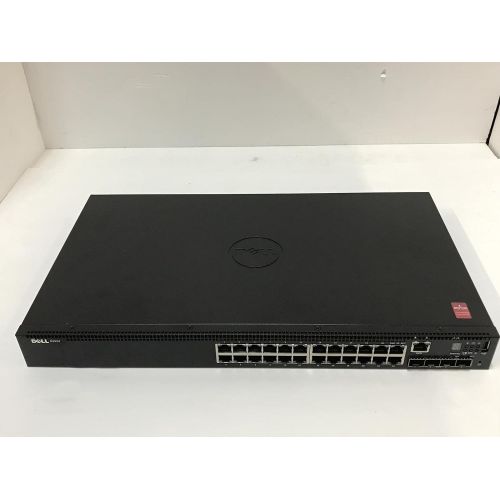 델 Dell Networking N1524 Switch 24 Ports Managed Rack mountable, Black (463 7254)