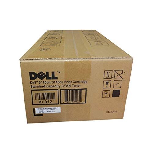 델 Dell RF012 3110 3115 Toner Cartridge (Cyan) in Retail Packaging