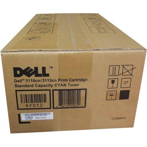 델 Dell RF012 3110 3115 Toner Cartridge (Cyan) in Retail Packaging