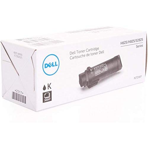 델 Dell N7DWF S2825/H825/H625 Series High Yield Black Toner Cartridge 3000