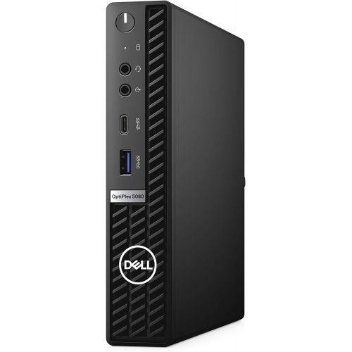 델 Dell OptiPlex 5080 Micro Form Factor Desktop Computer 2.4 GHz Intel Core i5 10600T 6 Core (10th Gen) 8GB 256GB SSD Windows 10 pro