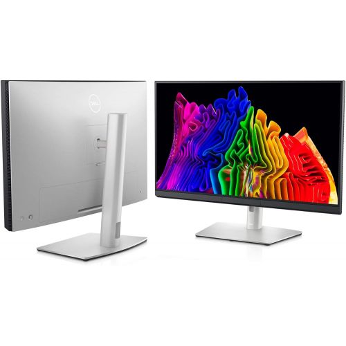 델 Dell Ultrasharp 32 HDR Premier Color Monitor (UP3221Q), Ultra HD 4K, 3840 x 2160p at 60Hz, 140ppi, 16:9 Aspect Ratio, 1.07 Billion Colors, Calman Ready Powered, Platinum Silver (La