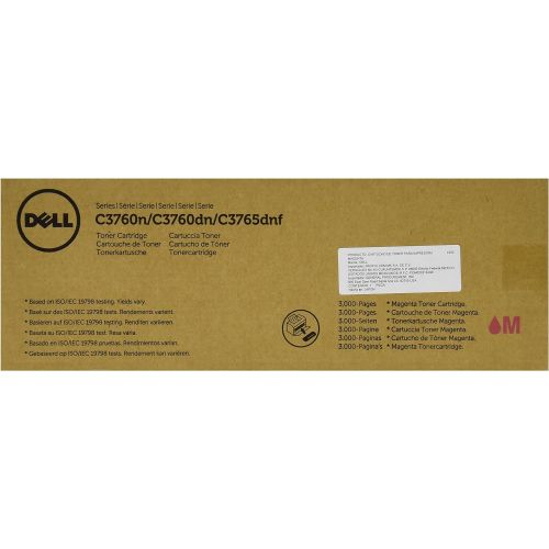 델 Dell 2GYKF Toner Cartridge C3760N/C3760DN/C3765DNF Color Laser Printer