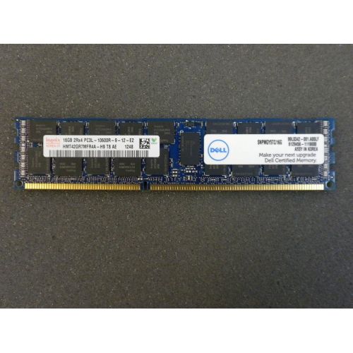 델 Dell Genuine Memory PC3L 10600R 16GB/1333 ECC REG