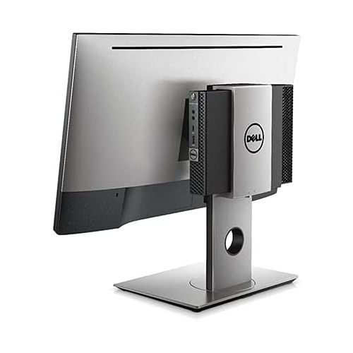 델 Dell MFS18 Desktop Monitor Stand Up to 27 inch Screen Black, Silver