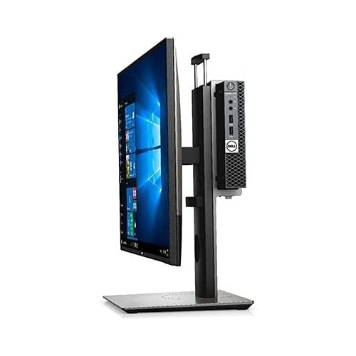 델 Dell MFS18 Desktop Monitor Stand Up to 27 inch Screen Black, Silver