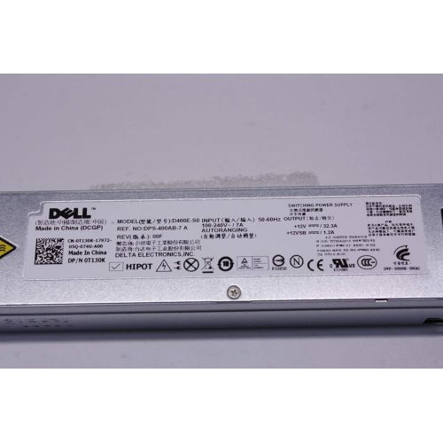 델 Dell Poweredge R310 Server 400W Hot Swap Redundant Power Supply D400E S0 T130K