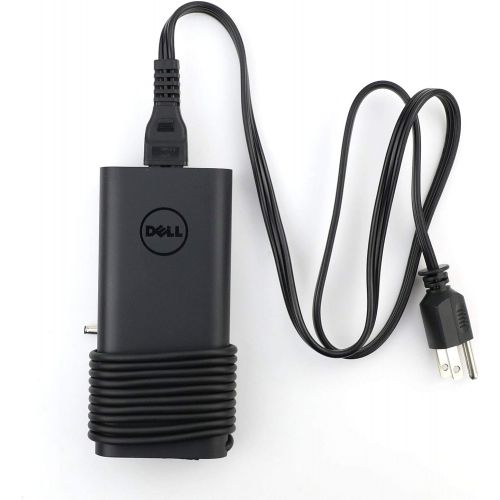 델 Genuine Dell 130W(watt) Tip 4.5mm Slim Power AC Adapter for Dell XPS 15 9530 9550 9560 9570/Precision M3800 5510 5520 5530 Laptop Charger (HA130PM130/DA130PM130) Power Supply