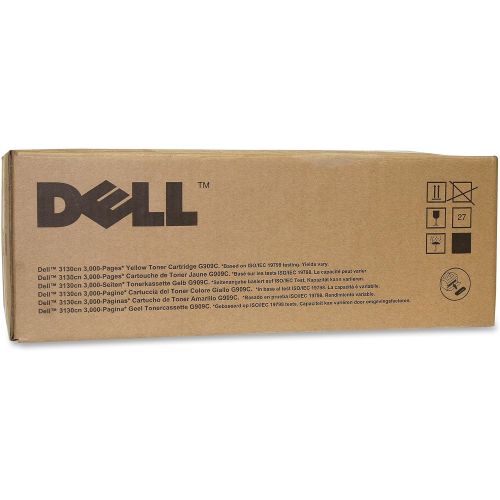 델 Dell Computer G909C Yellow Toner Cartridge 3130cn/3130cnd Laser Printers