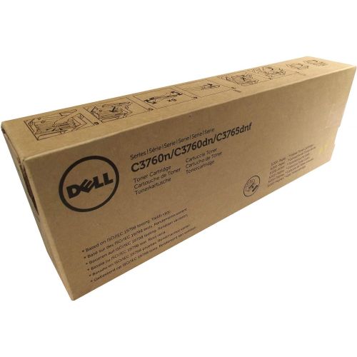 델 Dell Genuine W8D60 Extra High Yield Black Toner Cartridge for C3760n, C3760dn, C3765dnf Printers