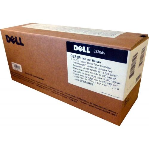 델 Dell C233R Black Toner Cartridge 3330dn Laser Printer