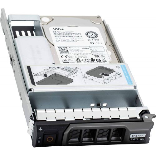 델 Dell 400 AUVR 2.4TB HDD 10K RPM SAS 12Gbps Hybrid 2.5in to 3.5in Tray Hot Plug Hard Drive