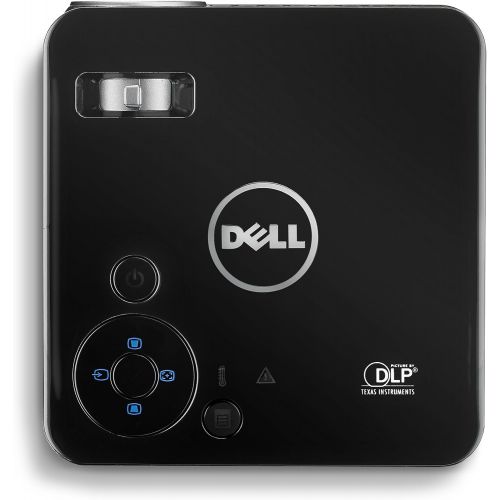 델 Dell M115HD Mobile LED Projector, WXGA 1280x800, HDMI USB Inputs, 1GB Internal Memory, 450 ANSI Lumens